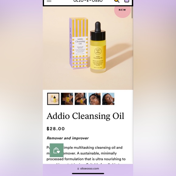 *NWT Boutique* Olio e Osso Addio Cleansing - Picture 2 of 2